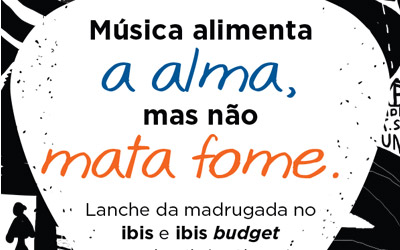 Tem música na arte da vez