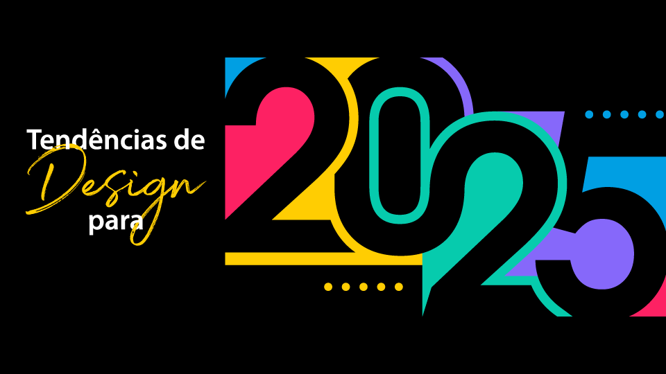 Tendências de Design Gráfico para 2025