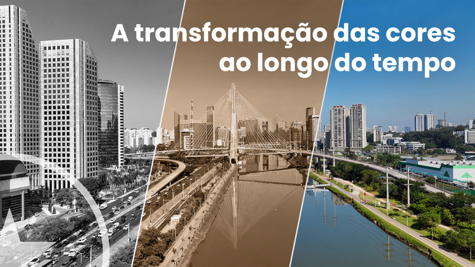 A transformação das cores no design gráfico ao longo do tempo